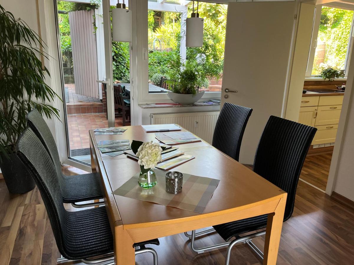 "An Der Alten Muehle 1" Fewo 120 Qm, Zwei Grosse Schlafzimmer, Suedbalkon, Gartenterrasse & Wallbox باد بينثيم المظهر الخارجي الصورة